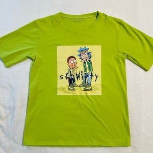Graphic Tee- Featuring Rick & Morty Wearing Yeezys
